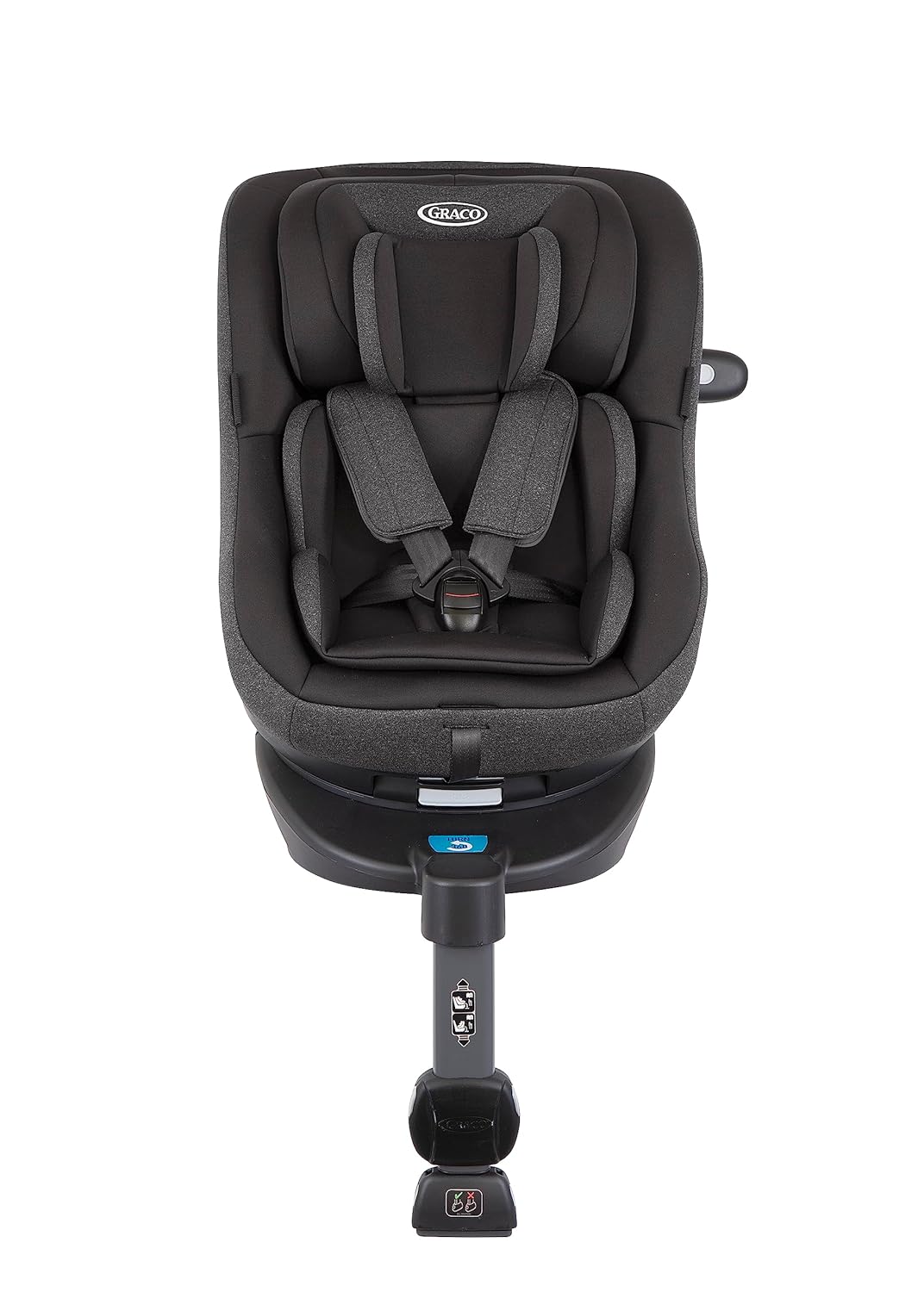 Graco Turn2Me™ i-Size R129, 360° drehbarer Reboarder mit ISOFIX, Autositz für Kinder von 0-4 Jahre (