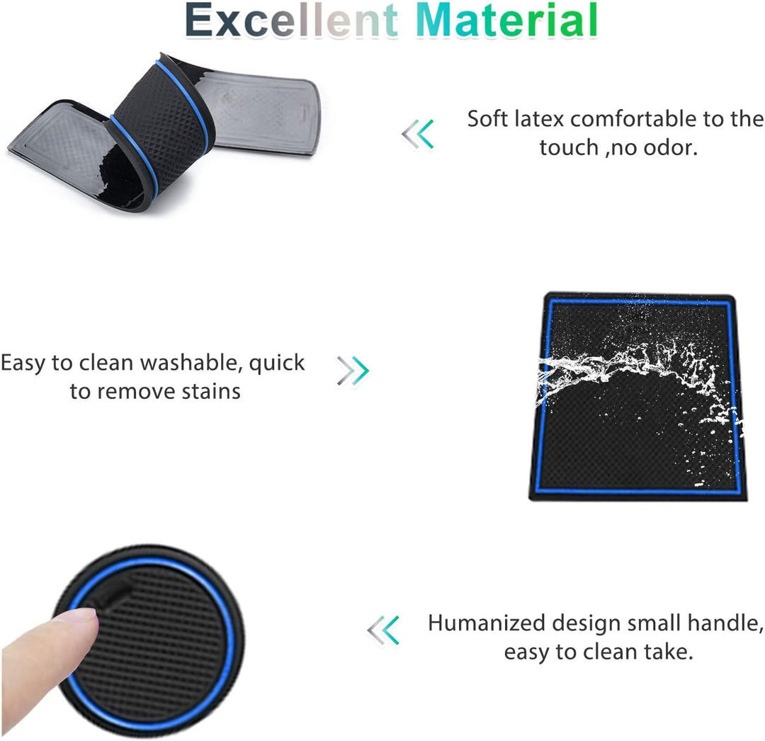 [Facelift 2025] GAFAT Neu Dacia Spring Electric EV 2025 2026 Antirutschmatten, Dacia Spring 2025 Gum