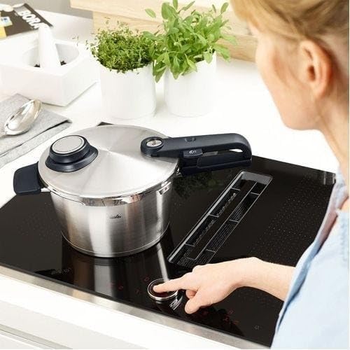 Fissler Vitavit Premium / Schnellkochtopf-Set, 4-teilig (6l - Ø 22 cm & Schnellbratpfanne 2,5l - Ø 2