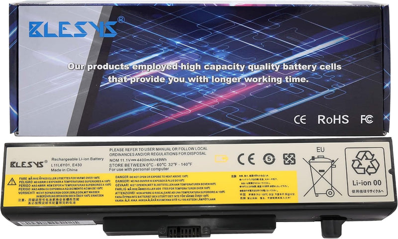 BLESYS E535 Kompatibel mit Laptop Akku Lenovo ThinkPad E540 E530 E531 E535 E530c E430 E431 E430C E43