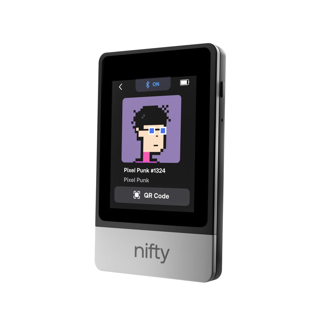 SecuX Nifty – Preisgekrönte All-in-One-NFT- und Krypto-Hardware-Wallet mit einem 2,8-Zoll-Farb-Touch