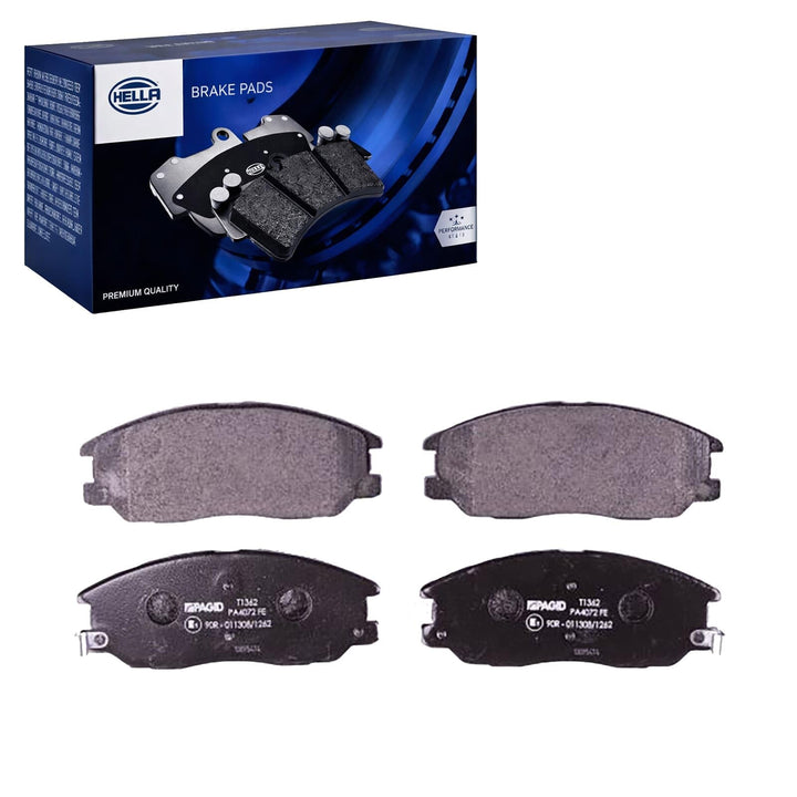 HELLA PAGID 8DB 355 010-451 Bremsbelagsatz - T1362 - Dicke/Stärke: 17.3mm - Bremssystem: Mando - mit