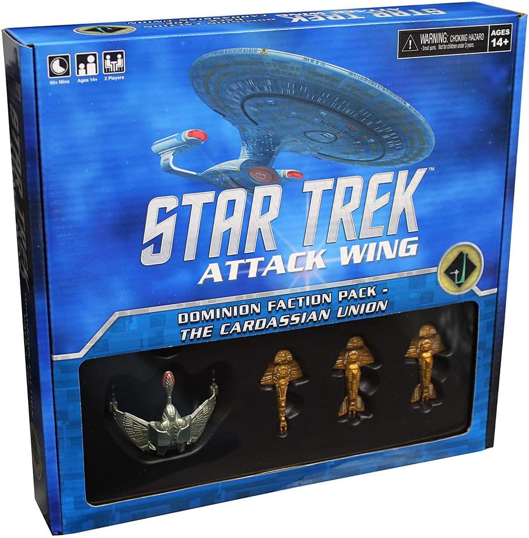 WizKids Kids LLC The Cardassian Union: Dominion Faction Pack: STAW Miniatures Game Ages 14+ 2-99 Pla