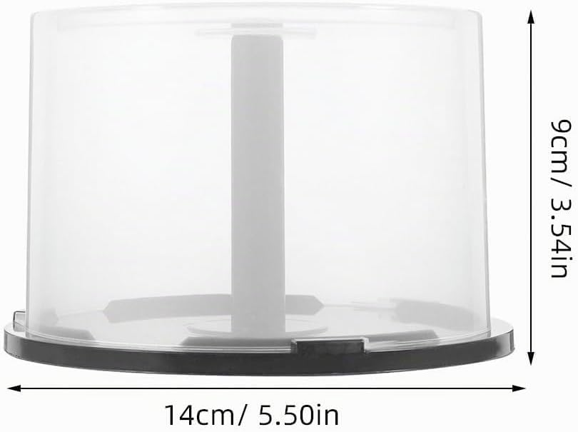 Cabilock 3er-Box Leerer Cd-Eimer Leere Cd-hülle DVD-kuchenboxenhalter DVD-hülle Brieftasche Zur Aufb