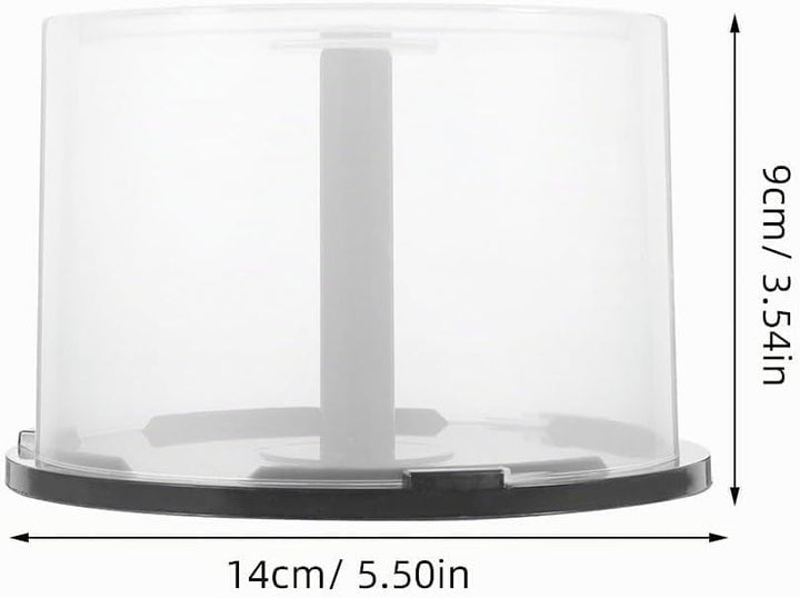 Cabilock 3er-Box Leerer Cd-Eimer Leere Cd-hülle DVD-kuchenboxenhalter DVD-hülle Brieftasche Zur Aufb