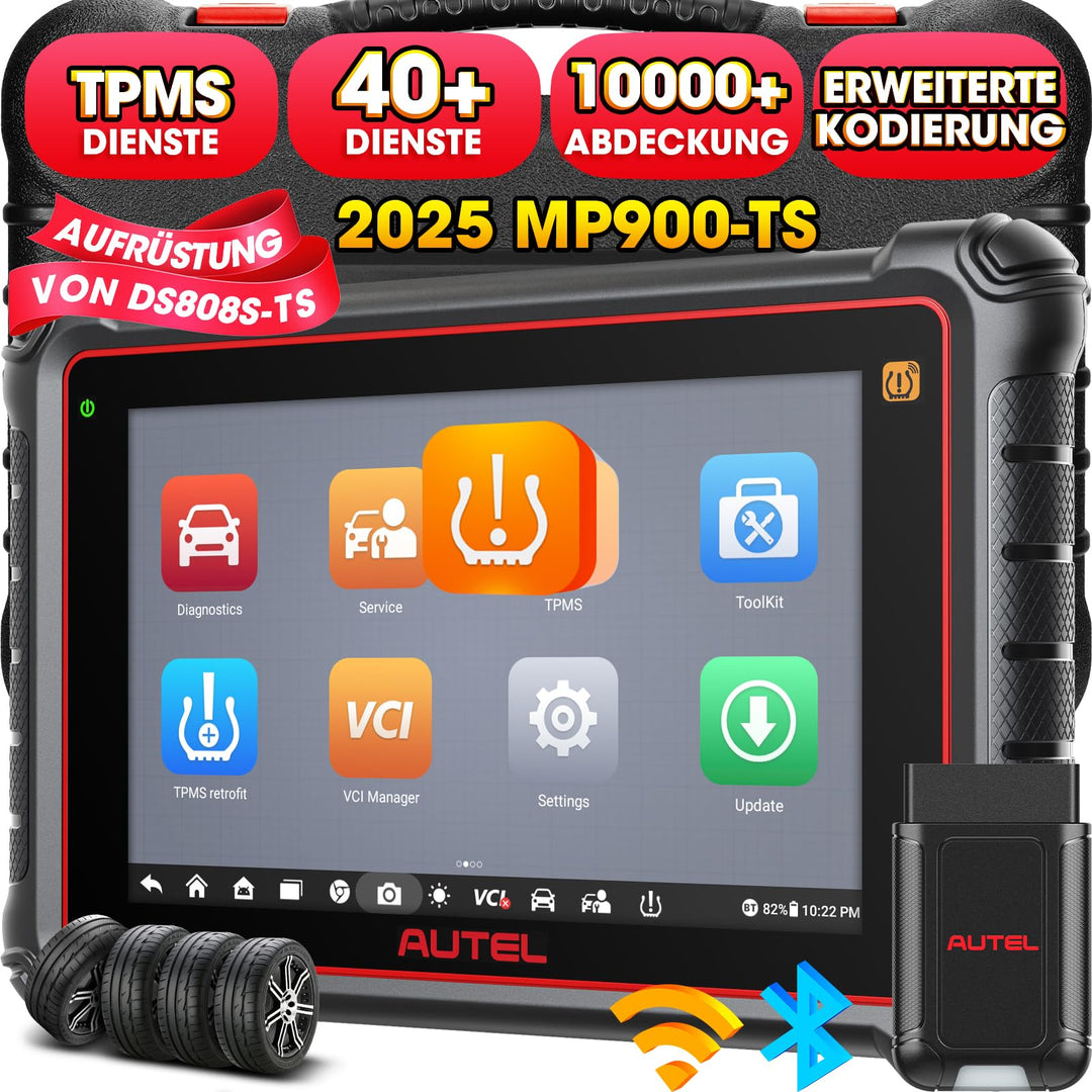 Autel MaxiPRO MP900-TS OBD2 Diagnosegerät: 2024 Aufwertung von MP808S-TS/MP808BT Pro/MS906TS, DoIP C