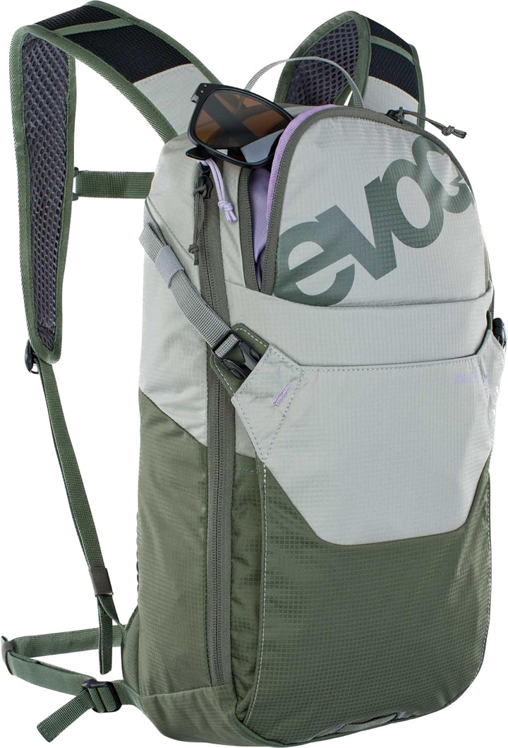 Ride 8 Rucksack grau/oliv, Steingrau/Dunkeloliv, Steingrau/Dunkeloliv