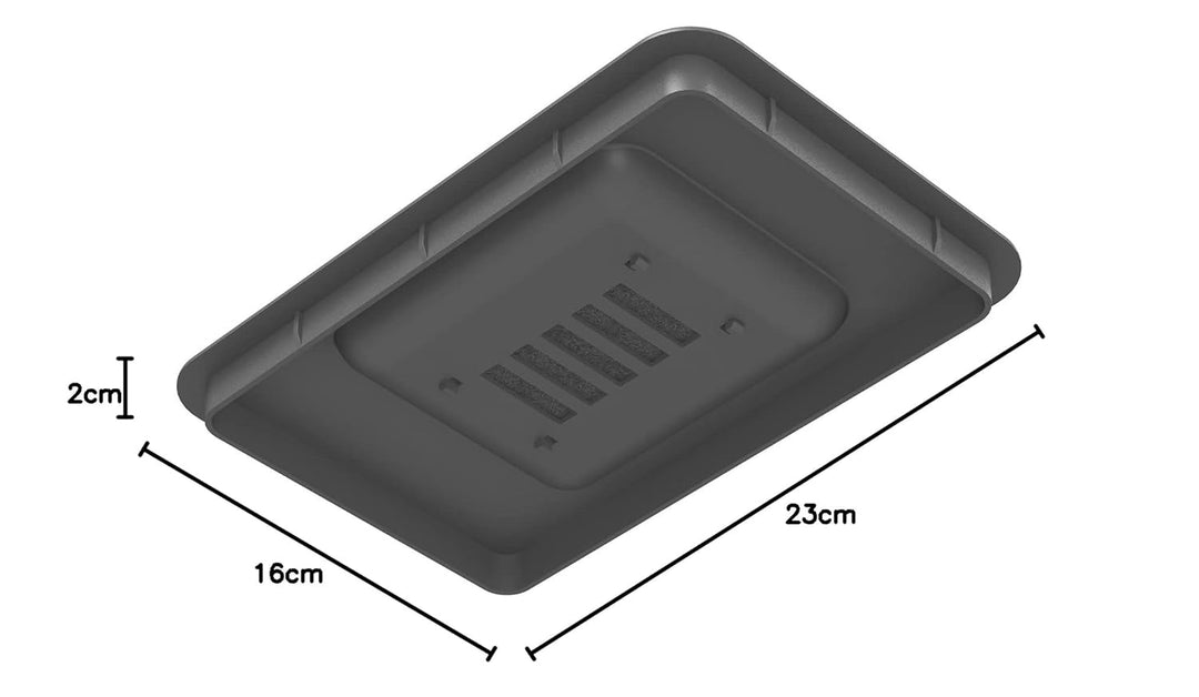 LM 534 Deckel für LM 530 Biomülleimer 8L, Biotonnendeckel mit austauschbar Filterkartusche, 230x153x