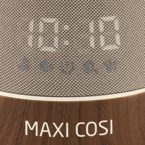 Maxi-Cosi Soothe Pro Smartes 3-in-1-Gerät, Nachthimmel-Projektor, Vom Nachtlicht zur Digitaluhr, Vol
