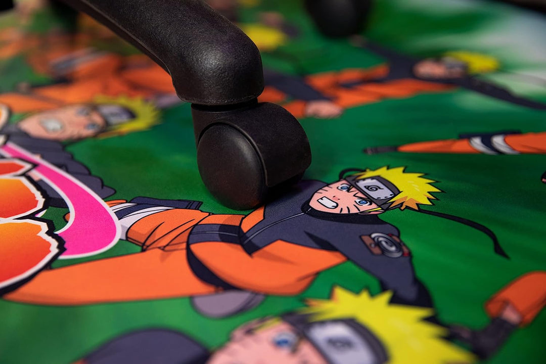 Konix Naruto Shippuden Gaming Bodenmatte 98 x 98 cm für Bürostuhl - Rutschfester Belag - Motiv Mehrf