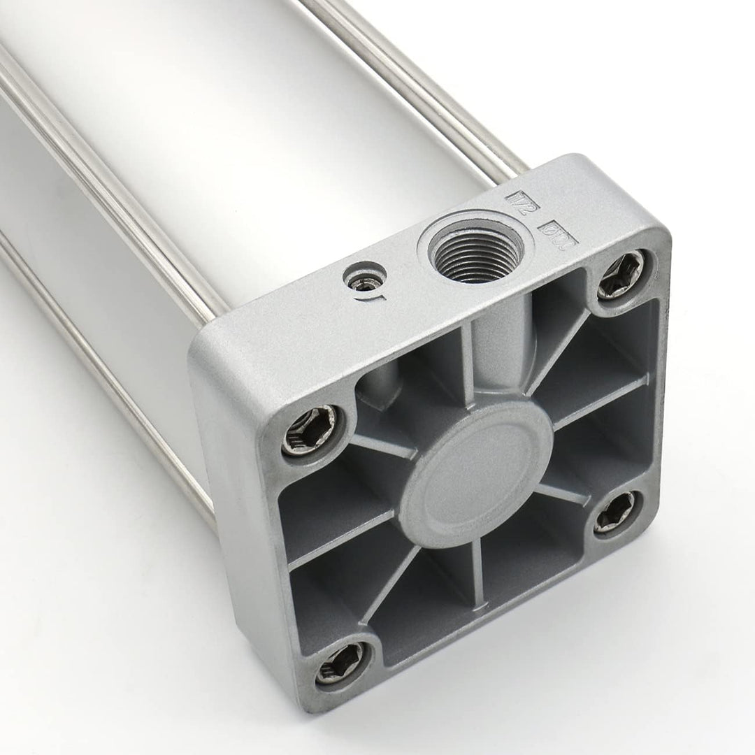 Heschen Pneumatischer Standard-Luftdruckzylinder, SC 100-250, PT1/2 Anschluss, 100mm Bohrung, 250mm