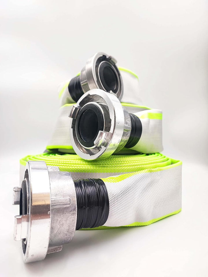 2 Zoll | C-52-20 m Industrieschlauch | Feuerwehrschlauch | Bauschlauch | Flachschlauch | Schlauch mi