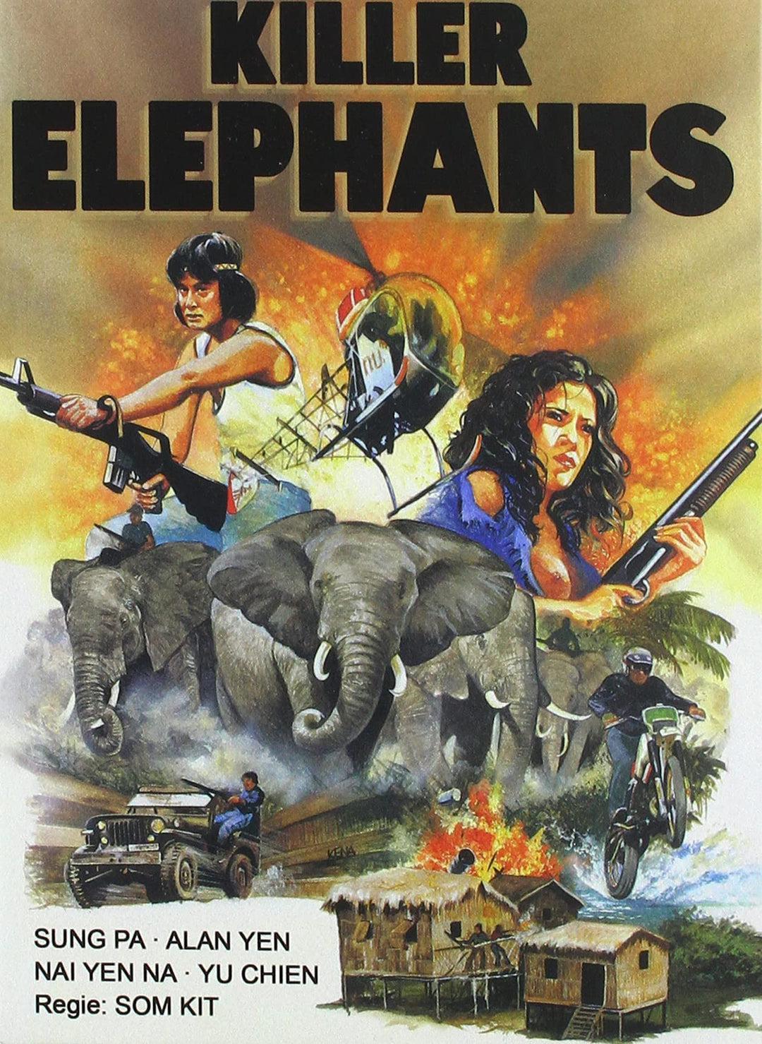Killer Elephants (Die Killer aus dem Todescamp) - Mediabook - Limitiert auf 111 Stück - Cover D (+ B