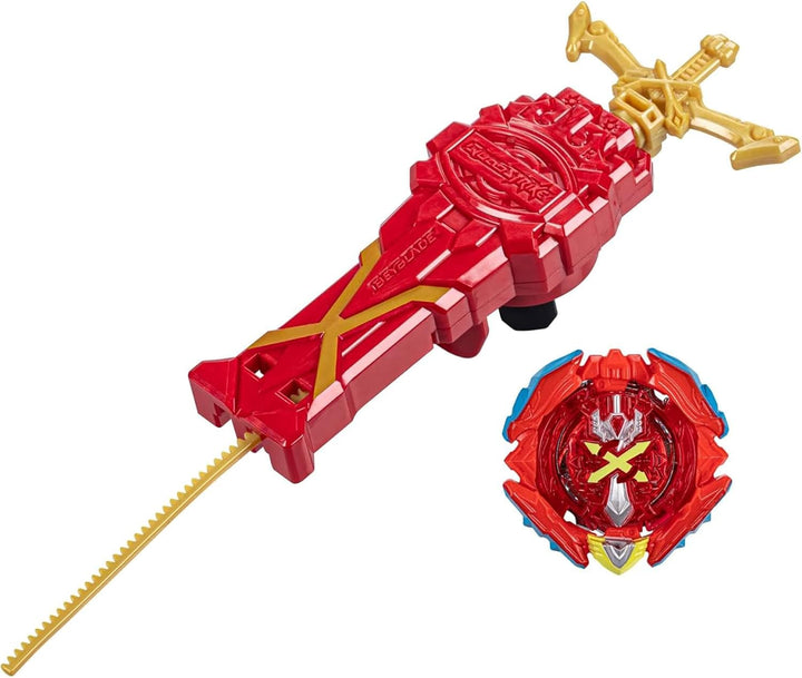 Hasbro Beyblade Burst QuadStrike Xcalius Power Speed Starter Pack, Battle Spielset mit Xcalius Start