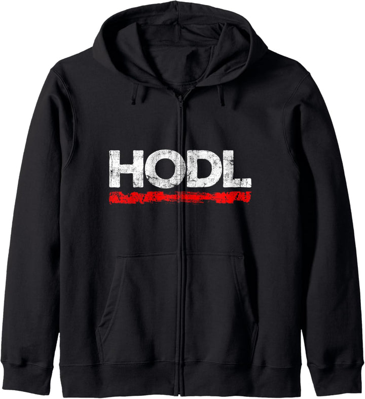 HODL Crypto | HODL es einfach Kapuzenjacke