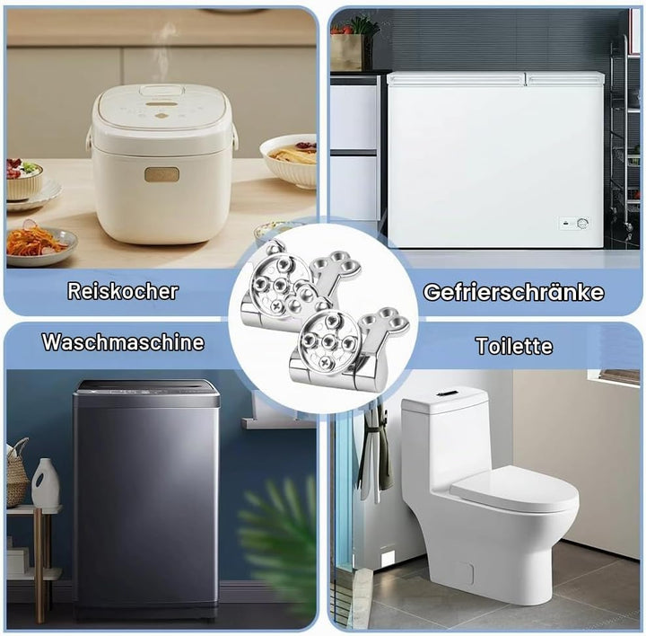 Wc Sitz Scharniere Ersatzteile, Befestigungs-Set für Toilettendeckel mit Absenkautomatik WC Scharnie