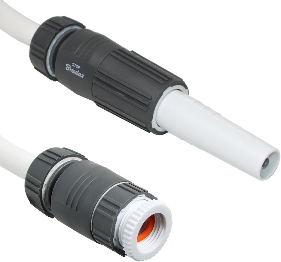 Preis-Zone Wand-Schlauchbox 20m roll-up Schlauchtrommel Gartenschlauch 1/2" 35m White LINE 1/2" 20m