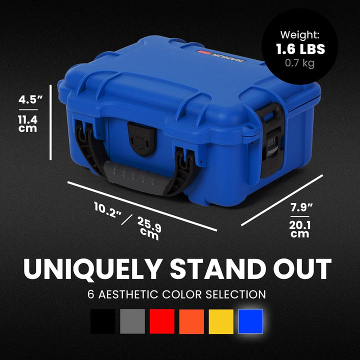 Nanuk 904 Wasserdichter Hartschalenkoffer leer - Blau Etui leer Blau, Etui leer Blau