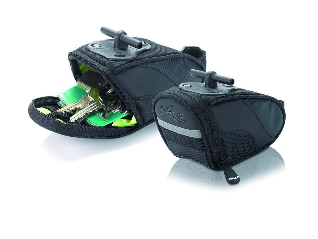 XLC Satteltasche BA-S44 1,8 L Schwarz, 1,8 L Schwarz