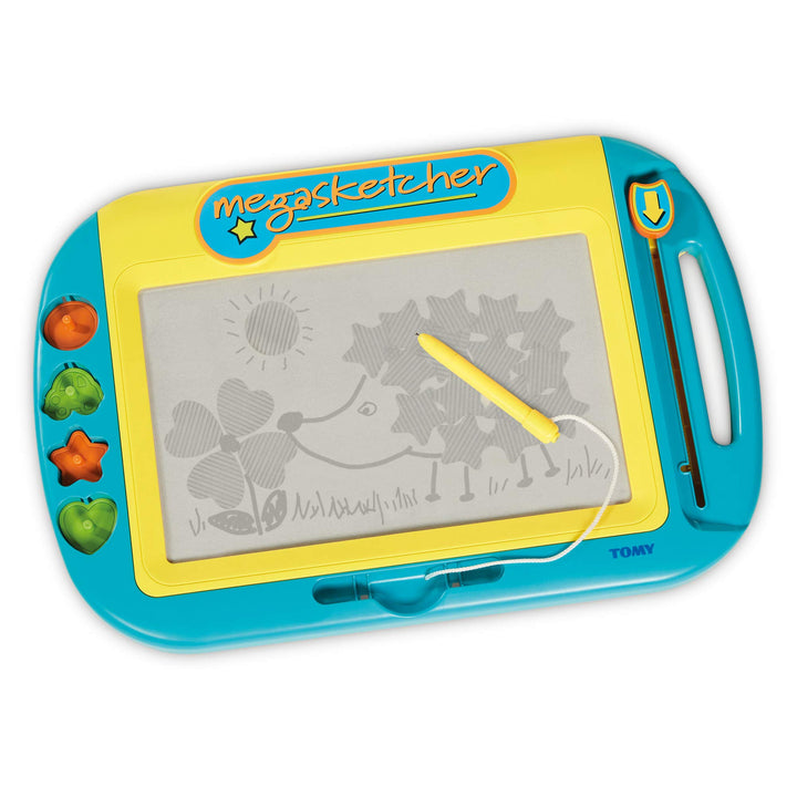 Megasketcher Tomy Motorisierte Magnettafel Für Kinder, Mehrfarbig - Hochwertiges Kinderspielzeug - Z