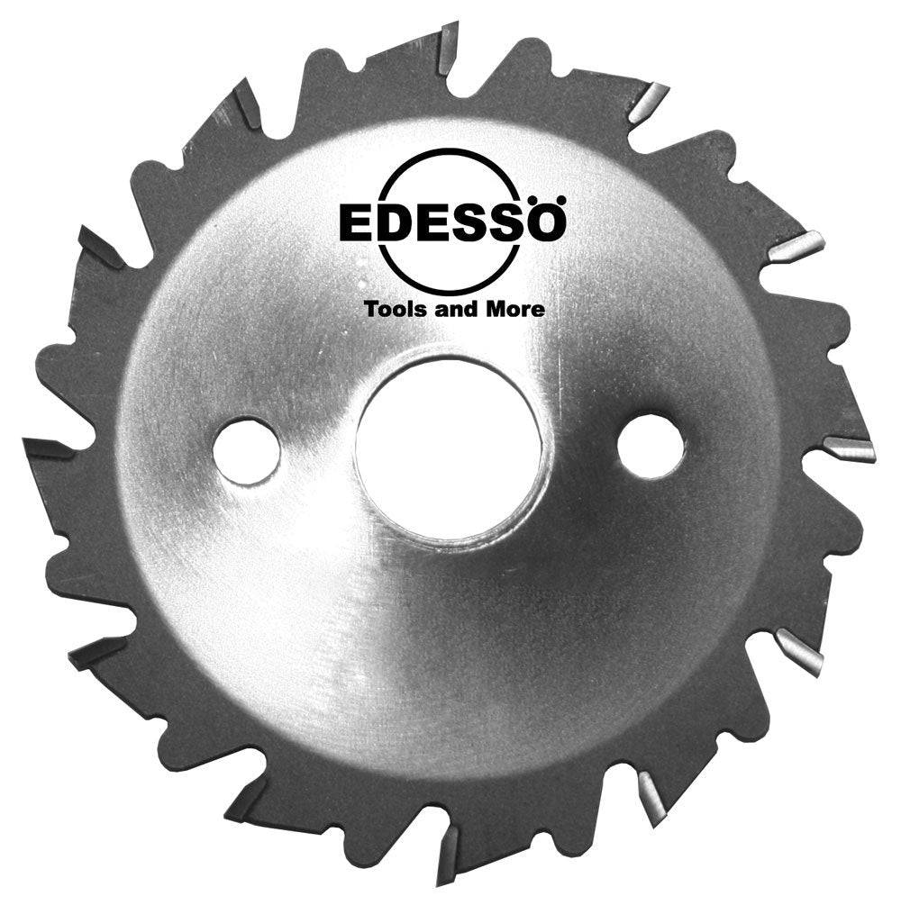 Edessö 32510222 HM-Kreissägeblatt Präzision-Lamello HW, Z=12 W, 102 x 3,97/2,8 x 22 mm, Silber