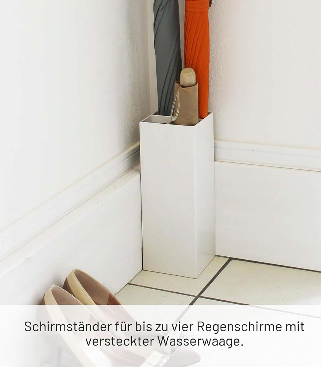 Umbrella Stand Smart - white Weiss, Weiss