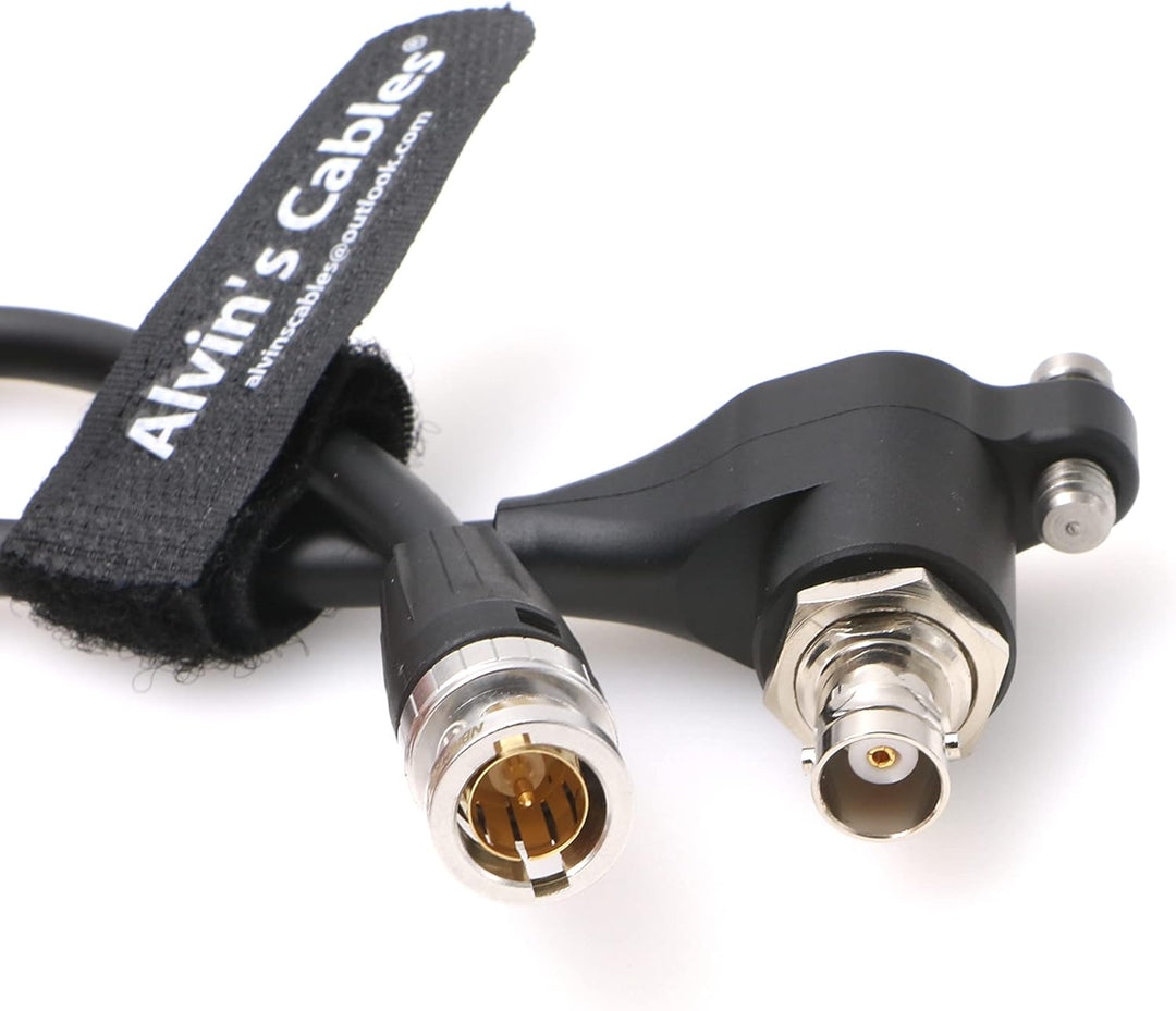 SDI-Protector-Galvanic-Isolator BNC Stecker auf Buchse Kabel für RED-Komodo 20CM Schwarz Alvin's Cab