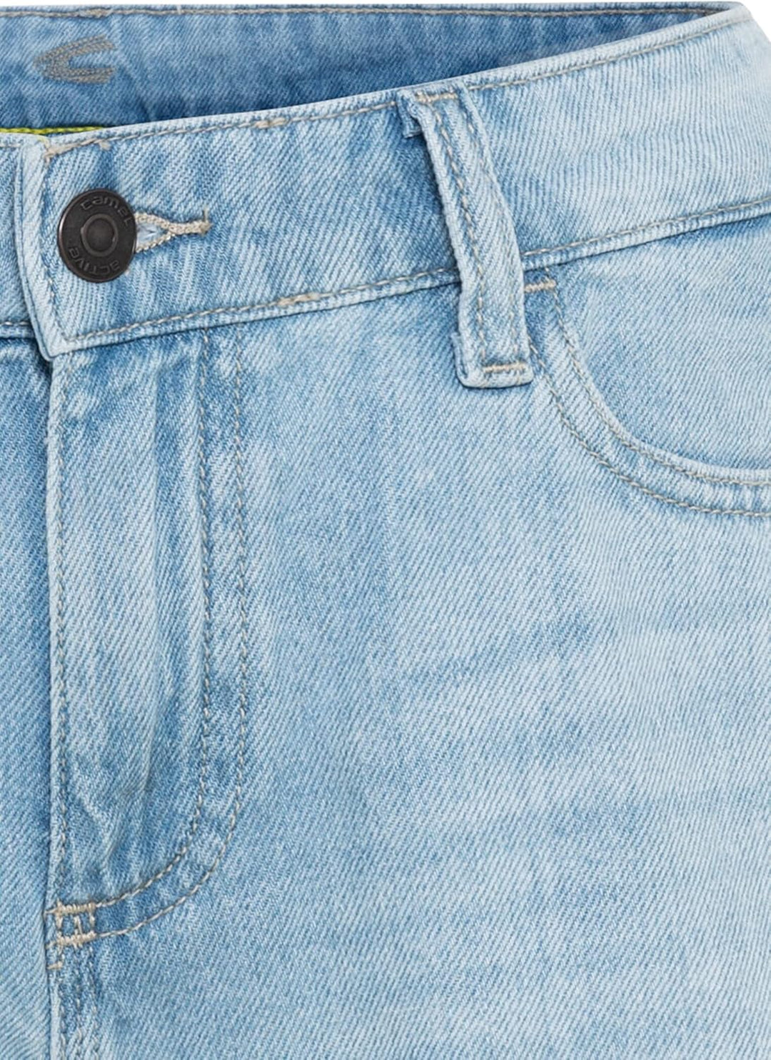 camel active Damen 5-Pocket Shorts Relaxed Fit 27 Hellblau, 27 Hellblau