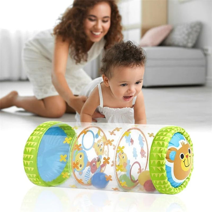 Baby-Rolle Krabbelspielzeug Für Babys - Aufblasbares Rollerspielzeug, Krabbelhilfe, Krabbel- Und Kle
