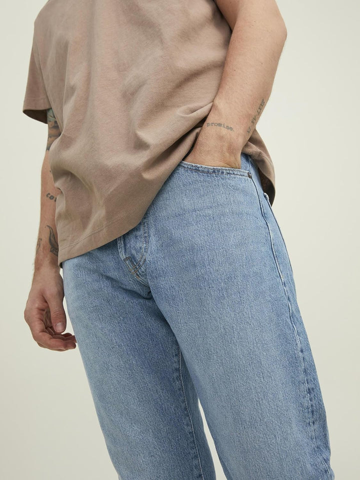 JACK & JONES Male Relaxed Fit Jeans JJICHRIS JJCOOPER JOS 890 PCW NOOS Relaxed Fit Jeans 33W / 32L B