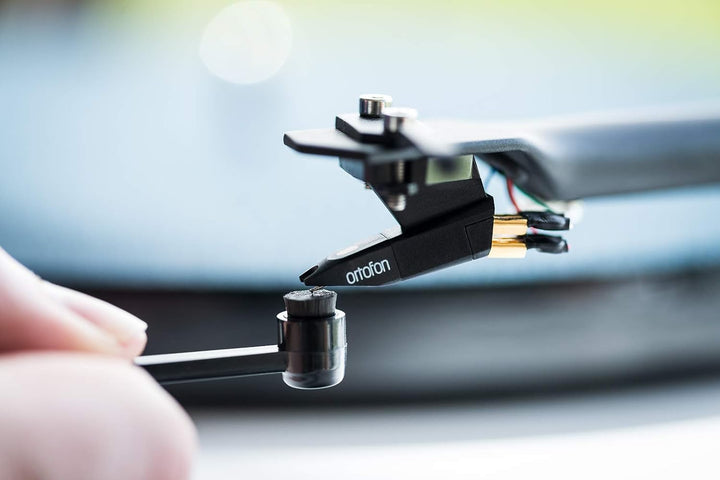 Pro-Ject Cleaning Set Advanced, Kohlefaser-Reinigungsbürste für Schallplatten, Carbon Nadelbürste un