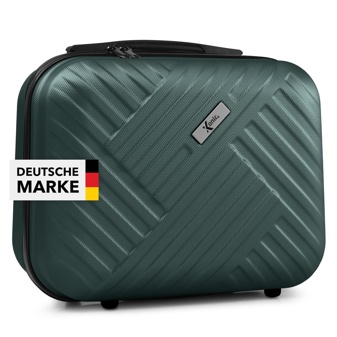 Xonic® Design Kosmetikkoffer aus ABS Hartschale – Robustes Beautycase als Handgepäck - Kosmetiktasch