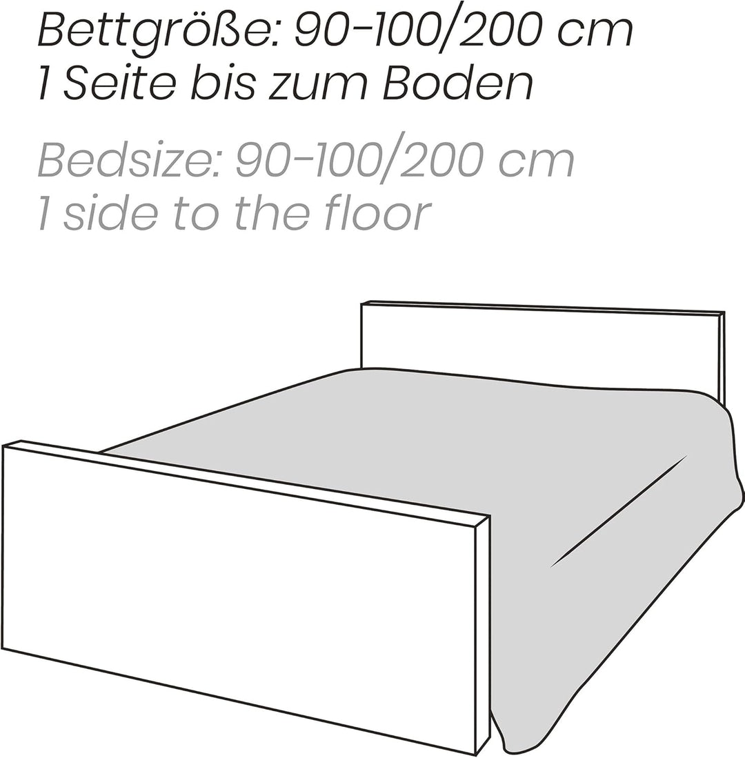 Erwin Müller Tagesdecke anthrazit Grösse 135x210 cm Anthrazit 135x210 cm, Anthrazit 135x210 cm