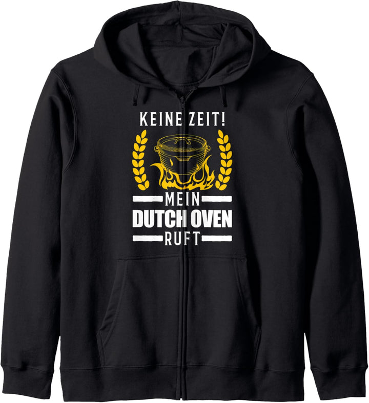 Dutch Oven Grillen Dopfen Kapuzenjacke