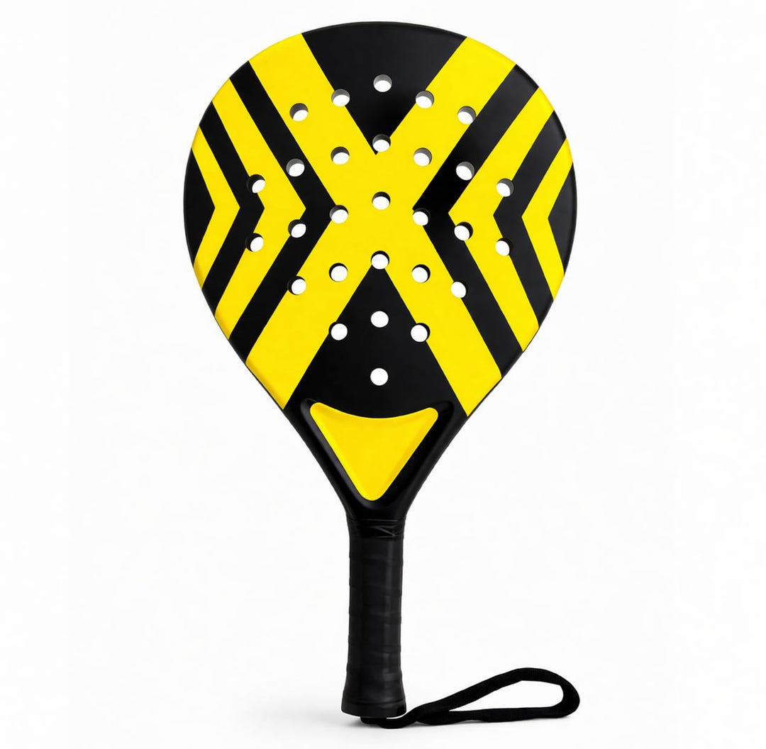 Padelschläger Set für Erwachsene Profi Racket – mit Meshtasche Padel Tennis Schläger für Anfänger un