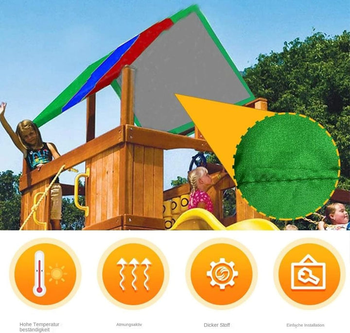 Spielplatz Ersatz, Baldachin, Schaukelsatz Tarp | Swingset Dach Baldachin Ersatz - 132x226cm/51.97x8