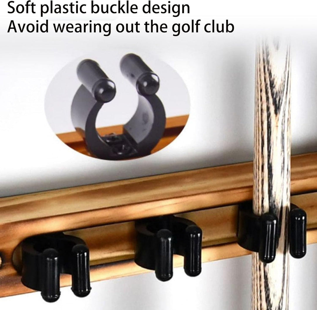 4 Löcher Billard Queue Halter Wandmontierter, Holds 4 Cues Billard Billardqueue-Rack, Pool Wall Moun