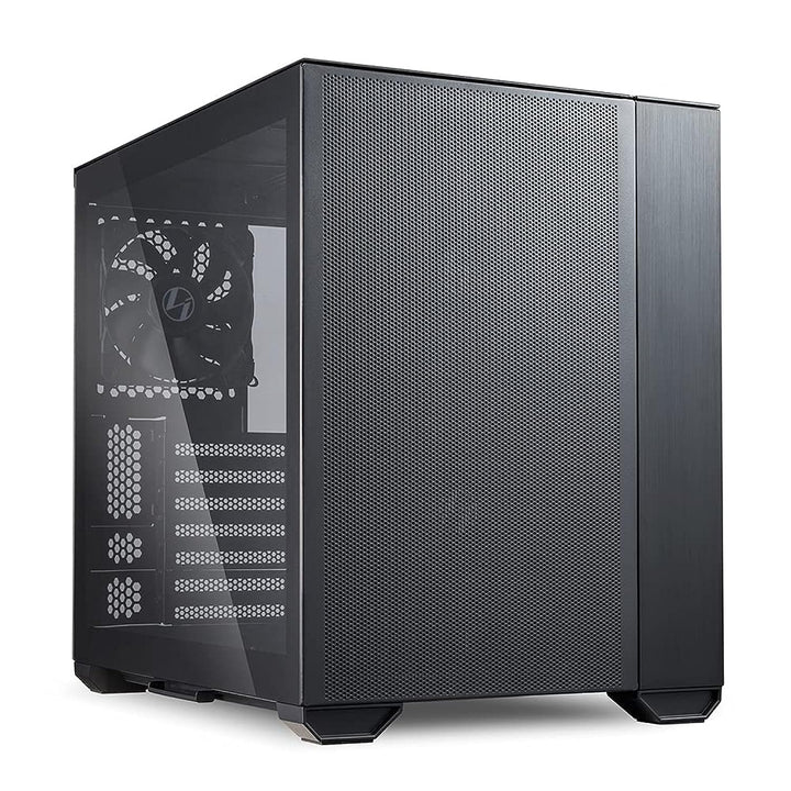 Lian Li O11 Air Mini PC-Gehäuse (SPCC/Aluminium/gehärtetes Glas, ATX, Mini-Tower) Schwarz, O11 AIR M