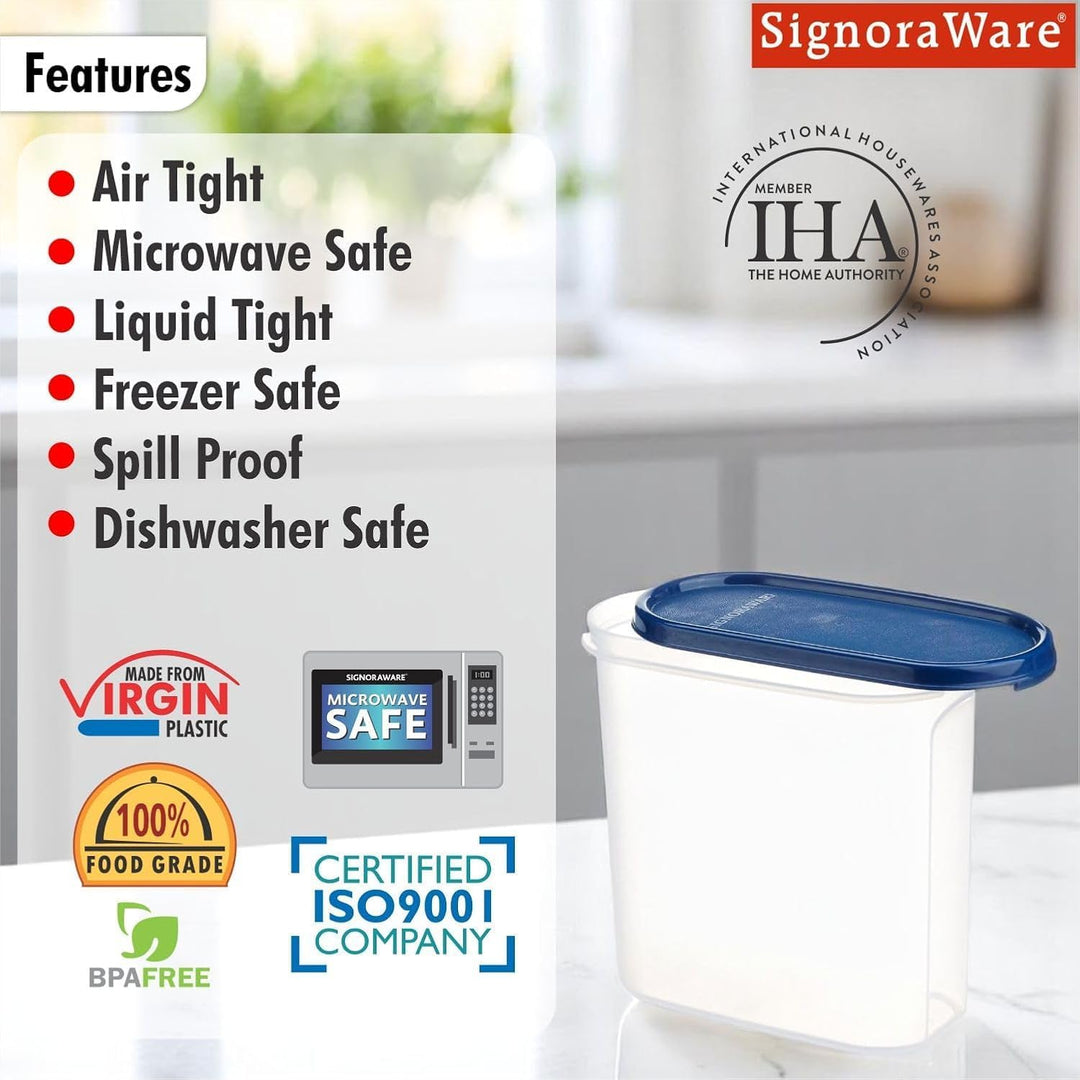 SIGNORA WARE Signoraware Eidgenosse mit Deckel Vorratsdose 1700ml Vorrat Dose Modular Trockenvorrat