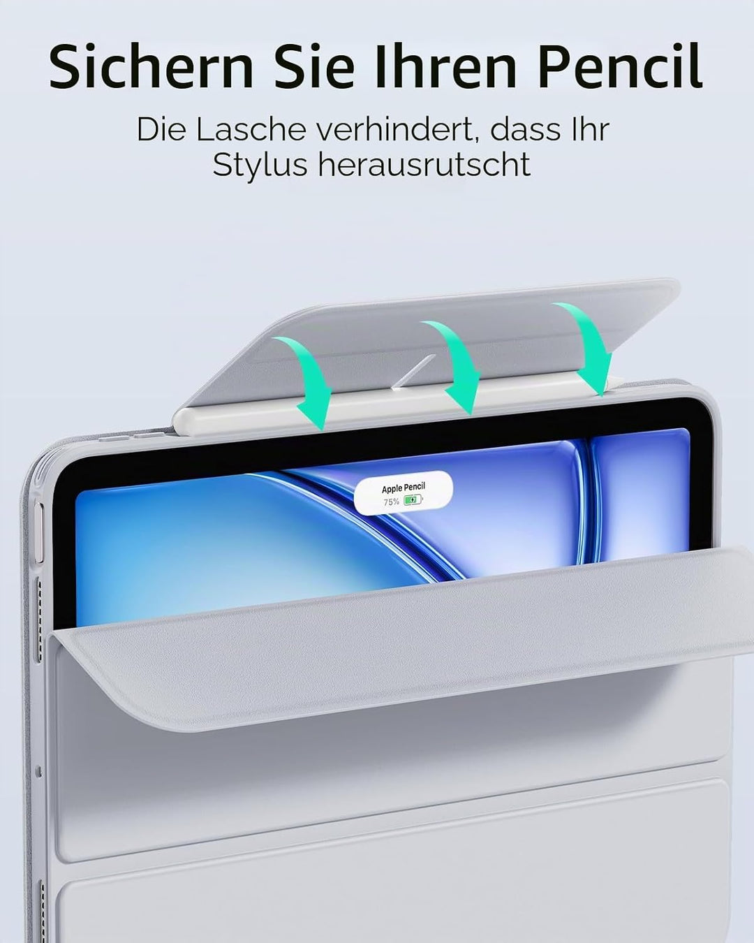 ESR für iPad Air 11 Zoll M3/M2 Hülle, iPad Air 7./6./5./4. Generation Hülle (2025/2024/2022/2020) 10