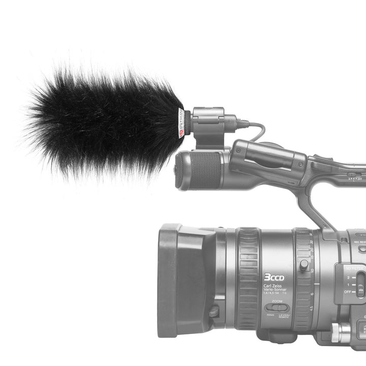 Gutmann Mikrofon Windschutz Fell für Sony ECM-NV1 Handgefertigt in Deutschland