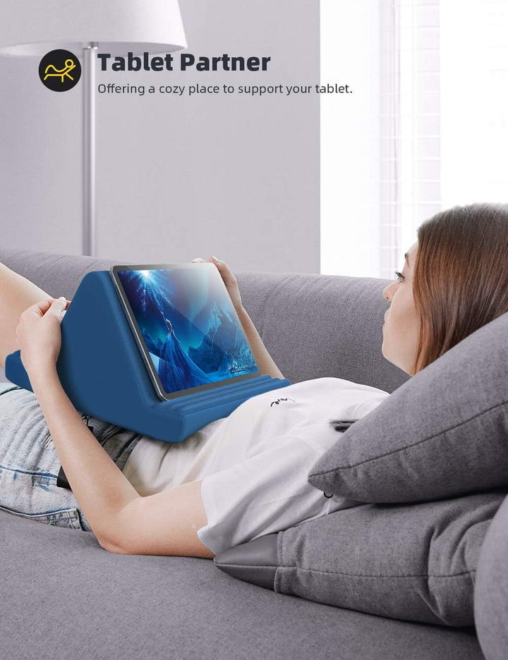 Lamicall Tablet Halter Kissen, Tablet Ständer - Kissenhalter Halterung Bett Sofa für New 2022 iPad P
