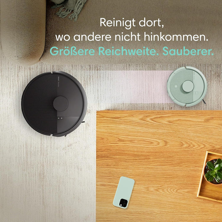 iRobot Roomba® Mini Saug- & Wischroboter + AutoEmpty™ Dock, Minze, Minze