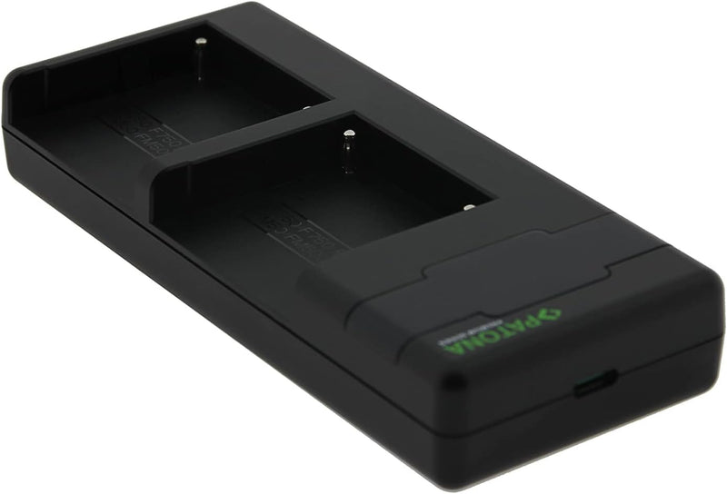 PATONA NP-F550 NP-F570 NP-F750 NP-F970 NP-F990 usw. PD Performance Akku Ladegerät (1500mA), USB-C Mi