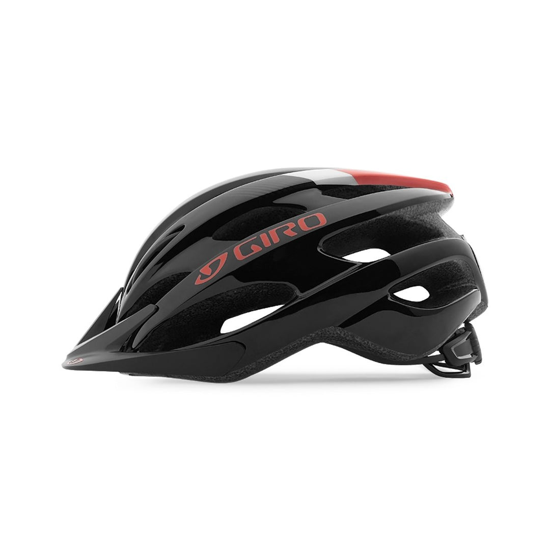 Giro Hale Helm uni 54-61cm black/bright red/gecko green, uni 54-61cm black/bright red/gecko green