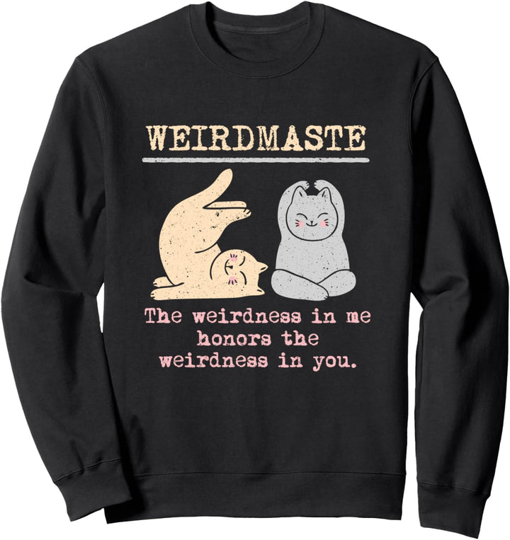 Yoga Design Meditation Mandala Buddha Namaste Weirdmaste Sweatshirt