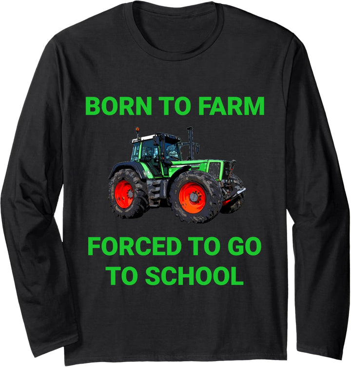 Landwirt Bauer Landwirtschaft Trecker Traktor Kind Kinder Langarmshirt