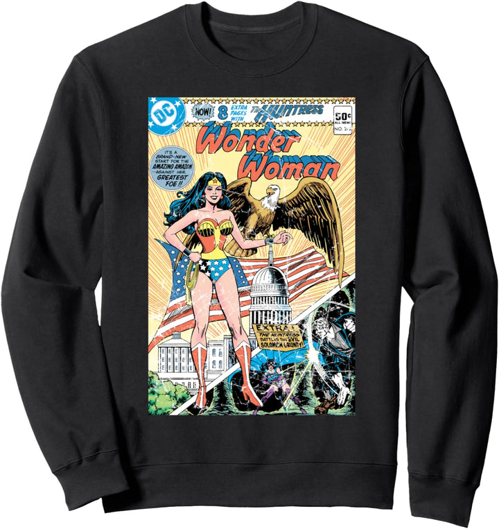 DC Wonder Woman Cover272 Whitehouse Sweatshirt