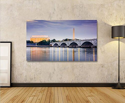 islandburner Bild Bilder auf Leinwand Washington DC 1p XXL Poster Leinwandbild Wandbild Dekoartikel