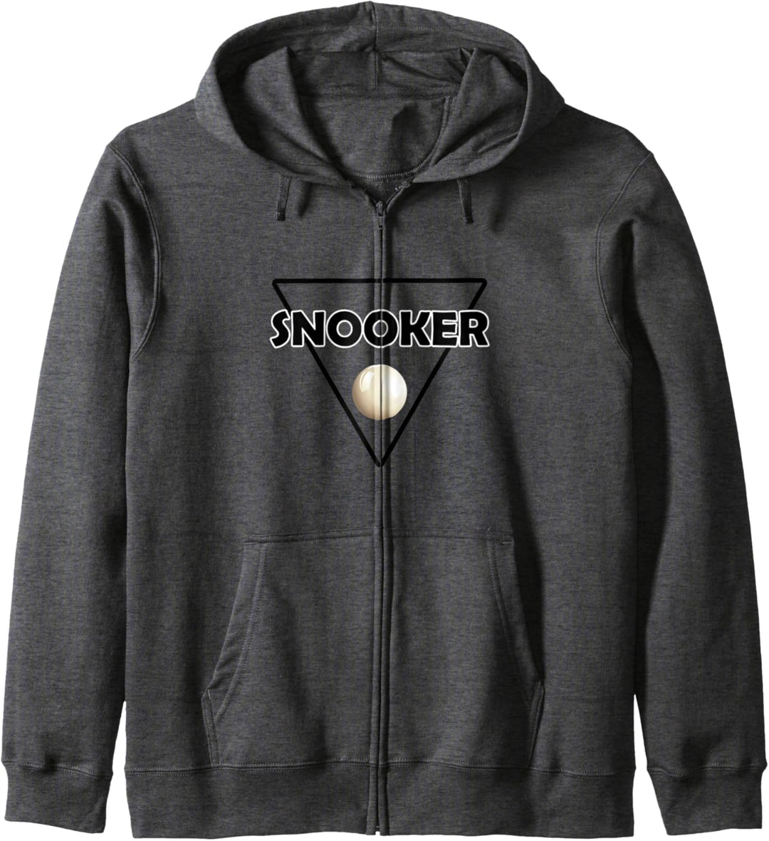 Snookerspieler Geschenk-Idee Vater Dreieck Motiv Snooker Kapuzenjacke